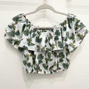 NWOT Paper Crane Off-the-Shoulder Top